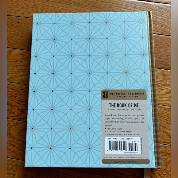 The Book of Me, 2nd Edition (Autobiographical Journal) - Picture 4 of 4